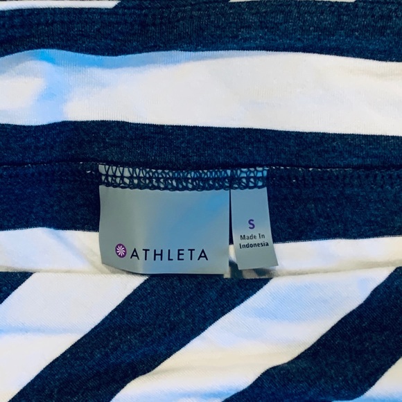 Athleta ribbon stripe wrap midi skirt S - Picture 6 of 6